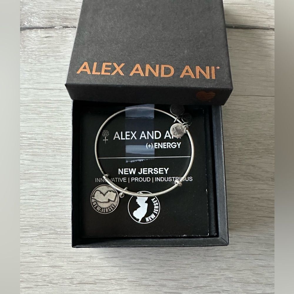 Alex and Ani New Jersey NEW IN BOX